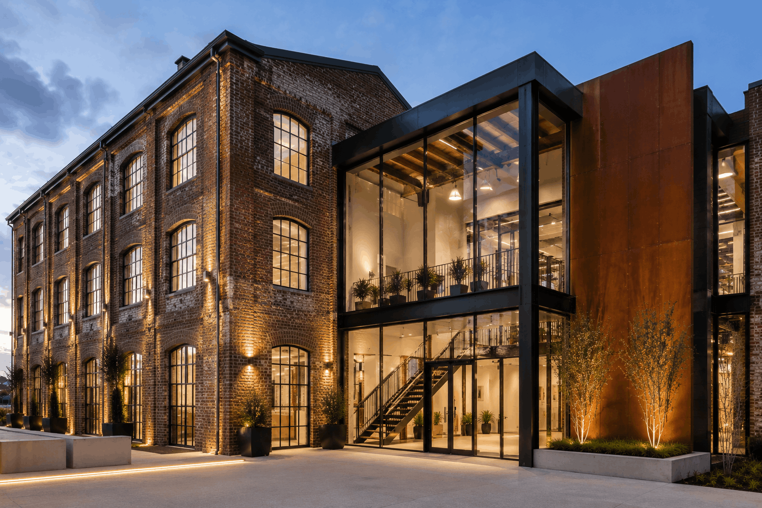 Older commercial building assessed for adaptive reuse and refurbishment by Melbourne architects