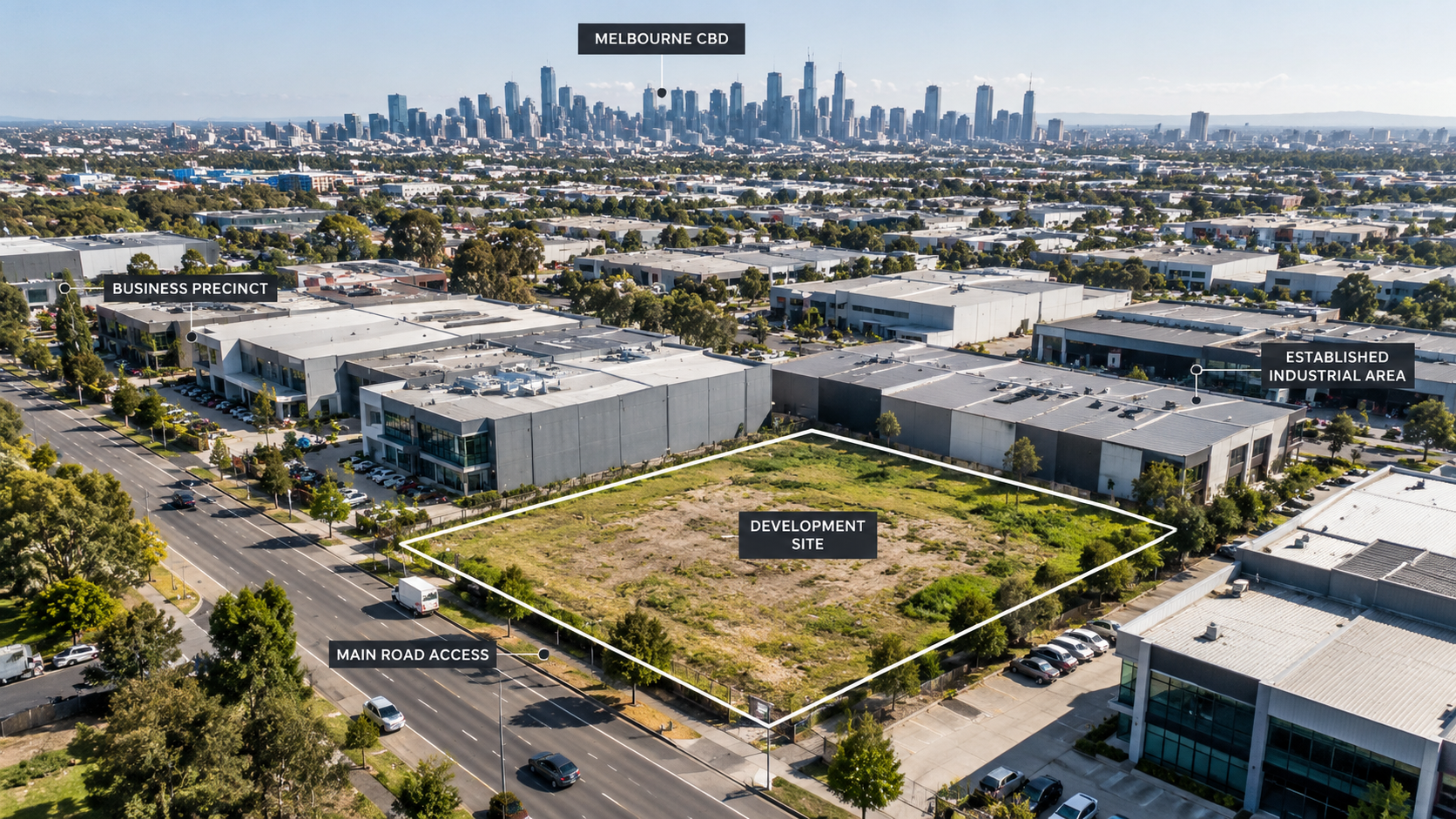 Commercial development feasibility assessment for a Melbourne property